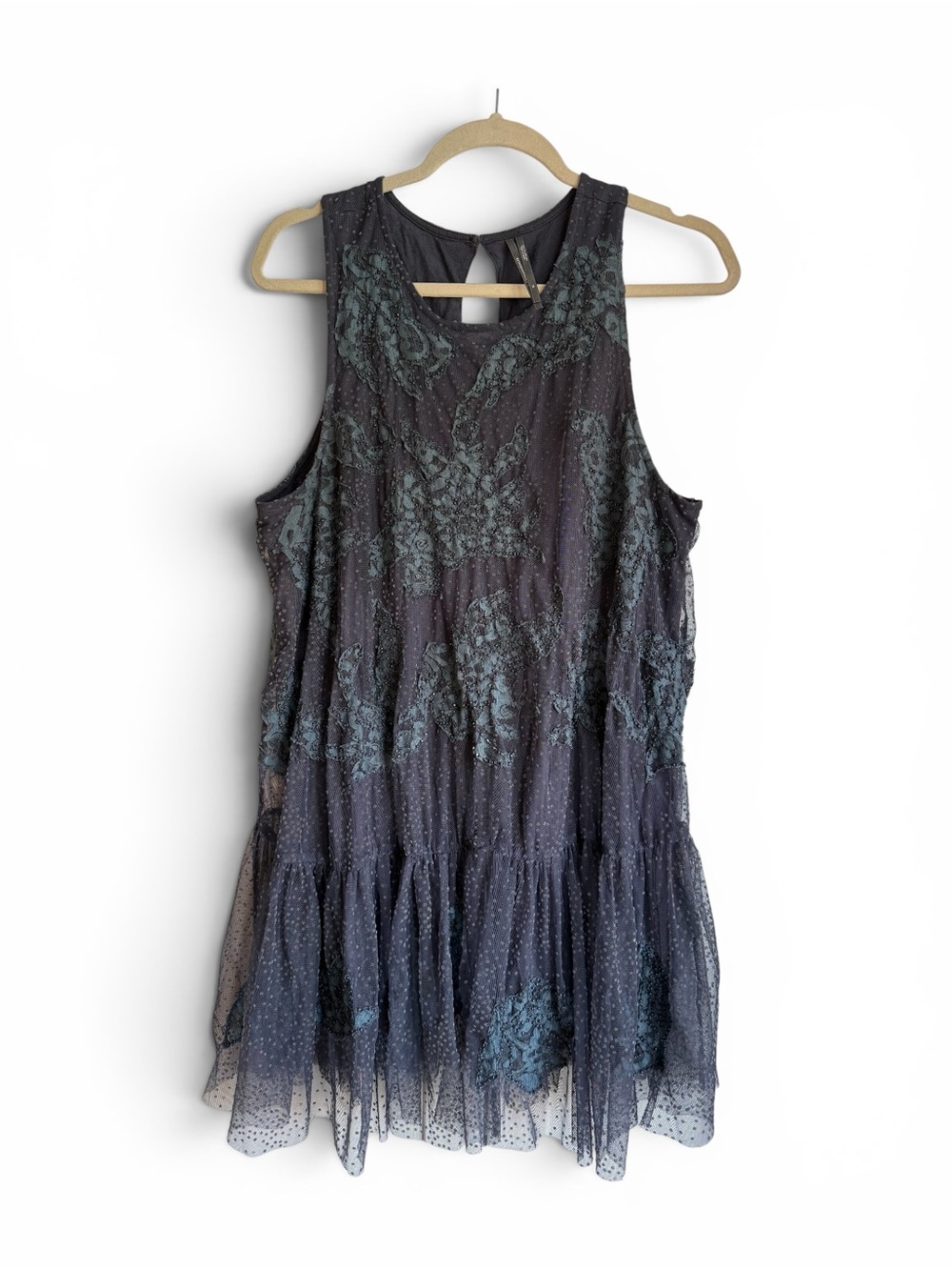 Anthropologie Neomia Applique Lace Tunic Blouse | XL - Picture 2 of 8